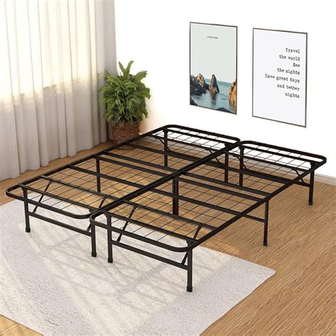 i can feel my metal box frame through mattress|mattress sliding around metal frame.